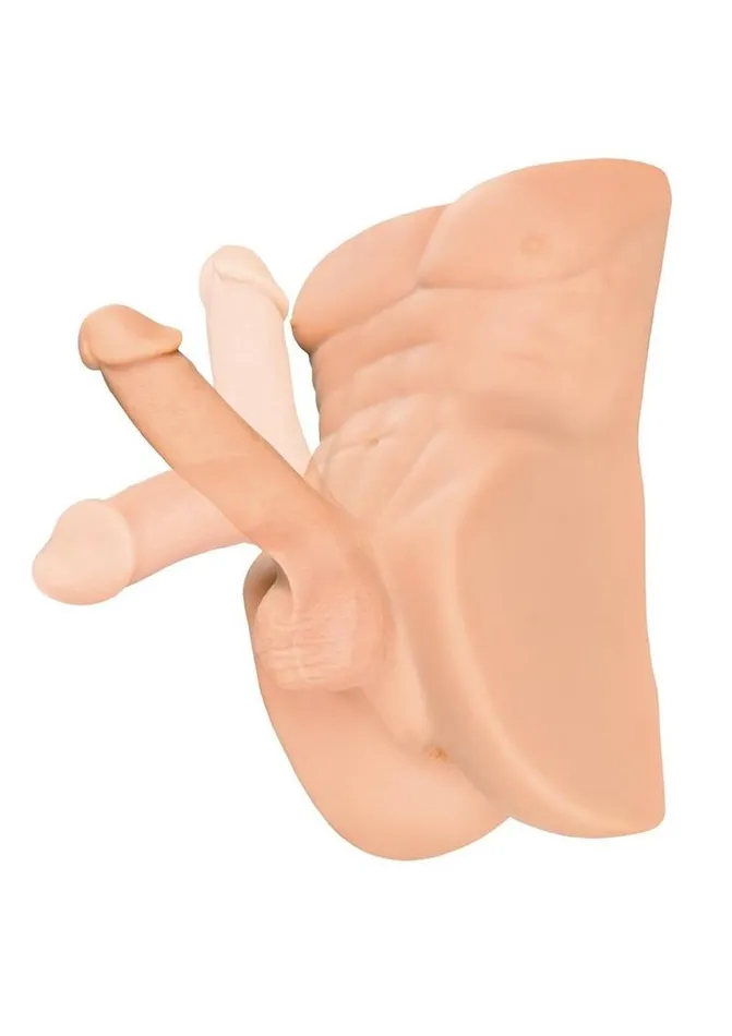 PDX Plus Male Sex Toys Pdx Plus Perfect Ride Posable Male Masturbator
