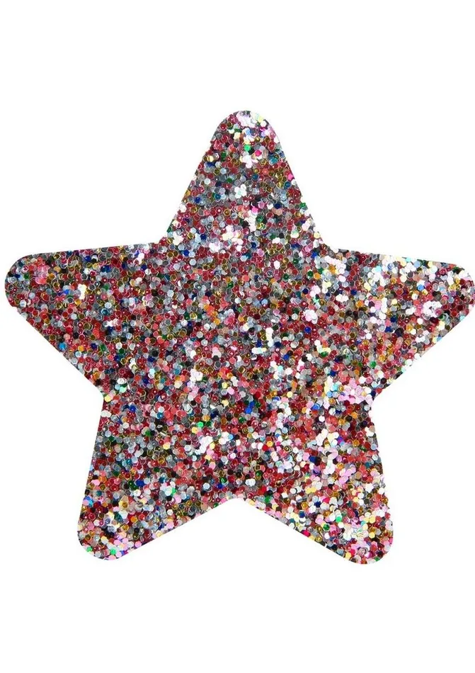 PEEKABOO Anal Peekaboo Pride Rainbow Glitter Stars Pasties