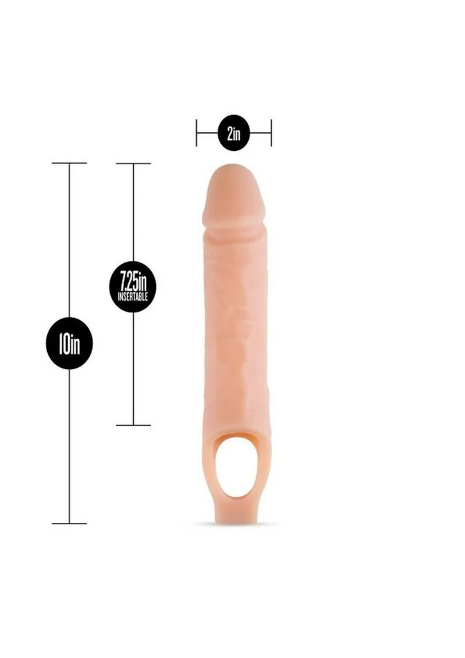 Performance Plus Silicone Cock Sheath Penis Extender Performance Plus Male Sex Toys
