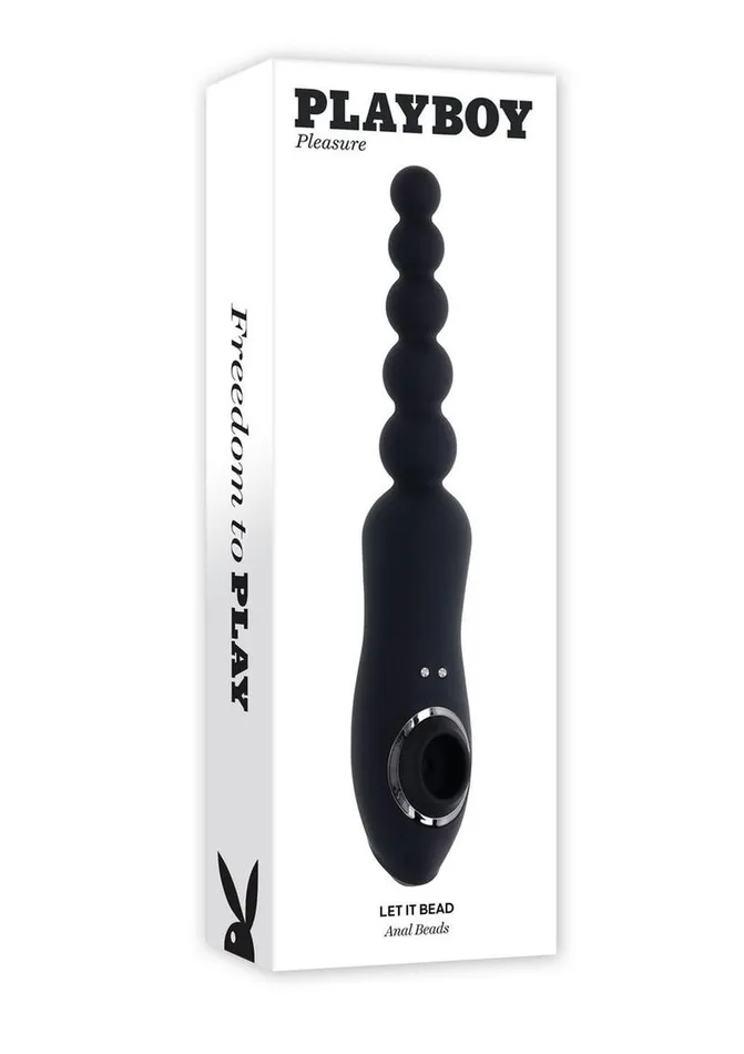 Playboy Playboy Let It Bead Rechargeable Silicone Anal Beads Male Sex Toys