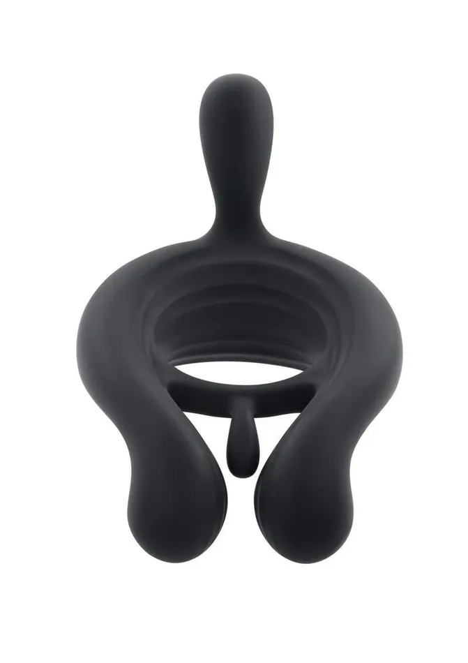 Playboy Triple Play Rechargeable Silicone Cock Ring with Remote Control Playboy Male Sex Toys Playboy Triple Play Rechargeable Silicone Cock Ring with Remote Control Playboy Male Sex Toys