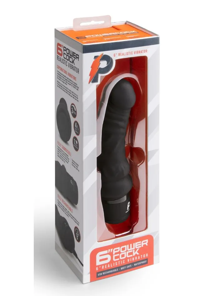 Powercocks Female Sex Toys Powercocks Silicone Rechargeable Realistic Vibrator