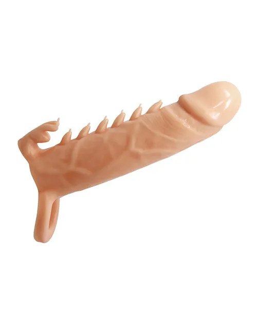 Pretty Love Emmitt 63 Penis Sleeve Ivory Liaoyang Baile Health Care Produ Male Sex Toys