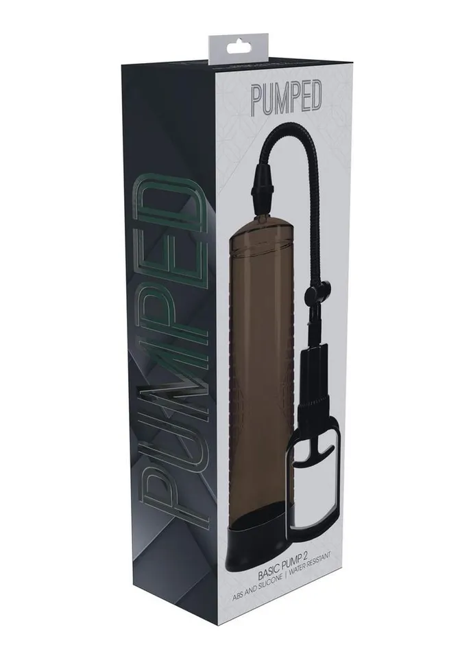 Pumped Male Sex Toys Pumped Basic Pump 2 Water Resistant Silicone Penis Pump