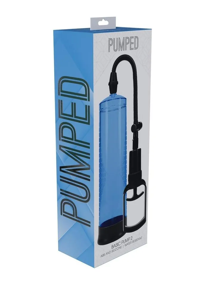 Pumped Male Sex Toys Pumped Basic Pump 2 Water Resistant Silicone Penis Pump