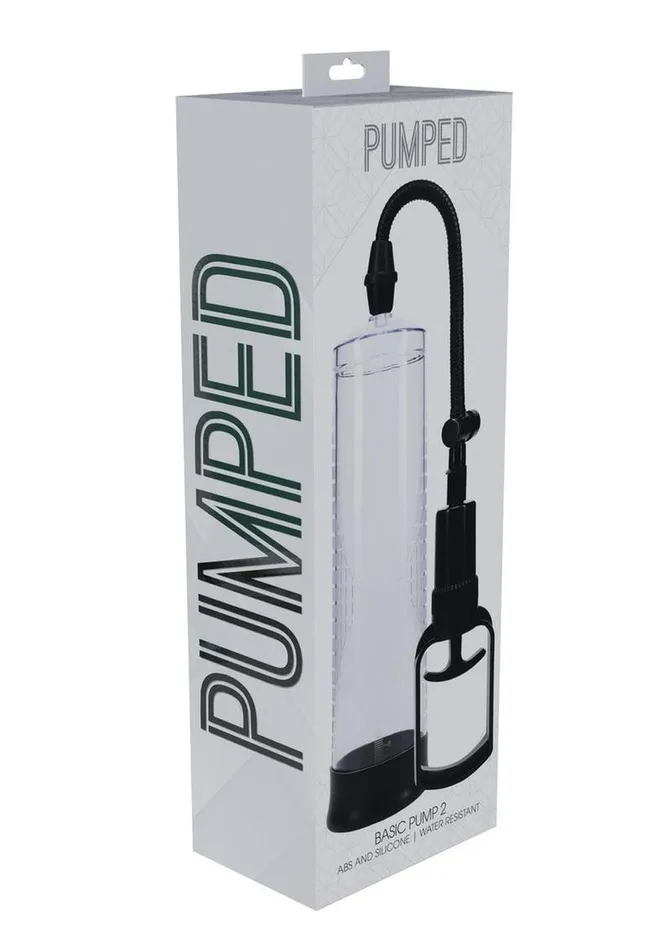 Pumped Male Sex Toys Pumped Basic Pump 2 Water Resistant Silicone Penis Pump