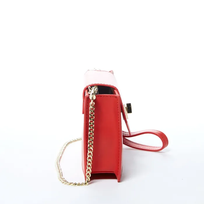 Restraints Amethyst Mnemosyne Mary Red Purse Mini Crossbody Bag Leather Wristlet