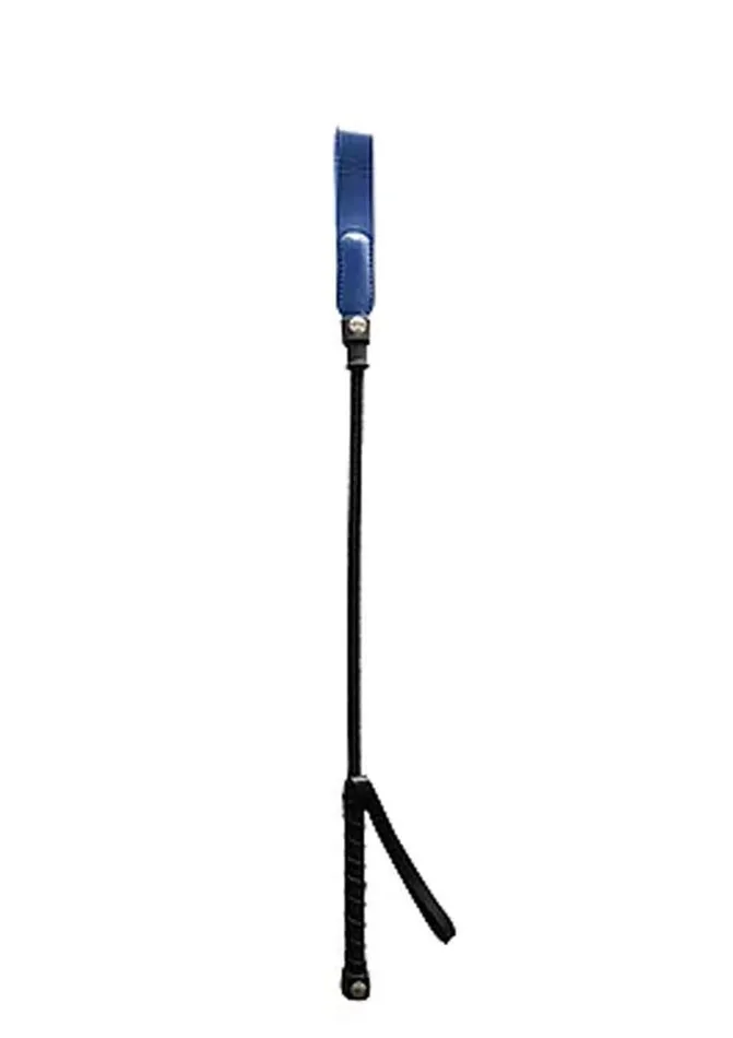 Rouge Male Sex Toys Rouge Leather Short Riding Crop with Slim Tip
