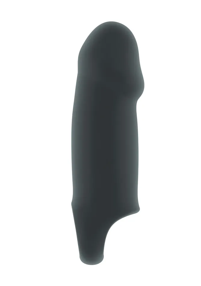 Sono No37 Stretchy Thick Penis Extension Grey Shots Sono Male Sex Toys