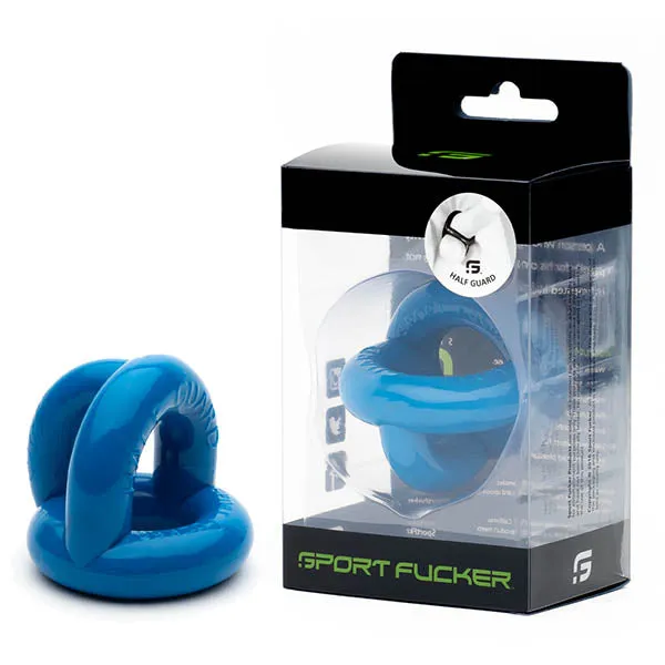 Sport Fucker Male Sex Toys Sport Fucker Half Guard Police Blue Cock Ring