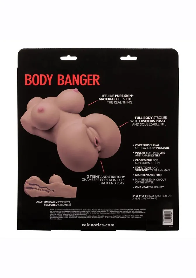 Stroke It Body Banger Masturbator Stroke It Male Sex Toys