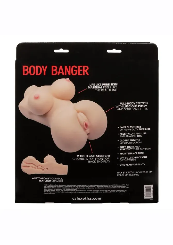 Stroke It Body Banger Masturbator Stroke It Male Sex Toys
