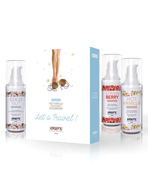 Technicno Cosmetique Couples Exsens Of Paris Lets Massage Oil Set