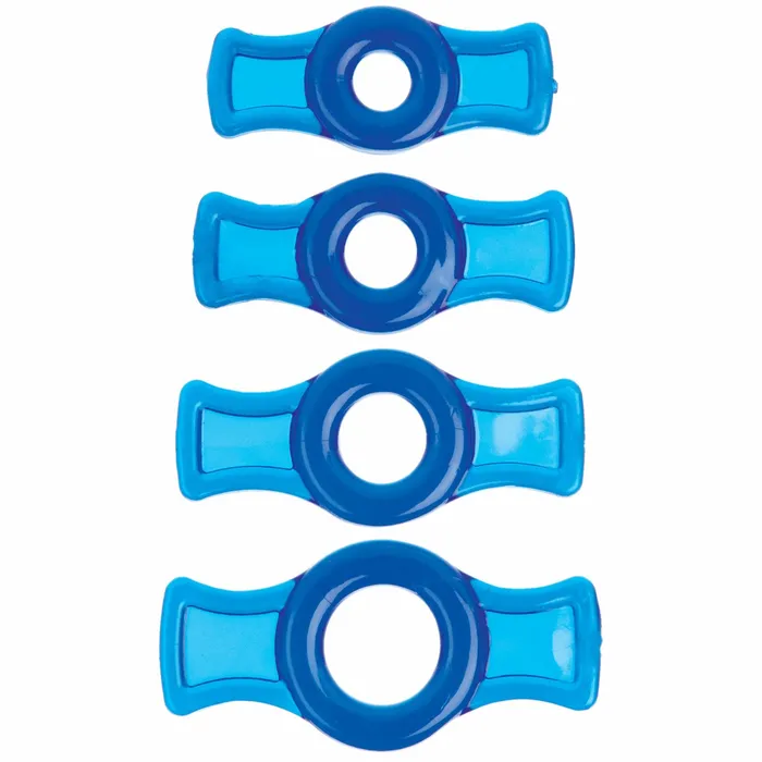 TitanMen Male Sex Toys Titanmen Tools Cock Ring Set Blue