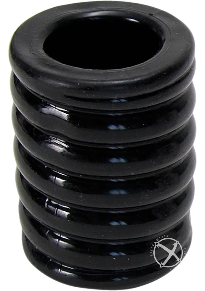 Titanmen Ribbed StretchToFit Cock Cage TitanMen Male Sex Toys