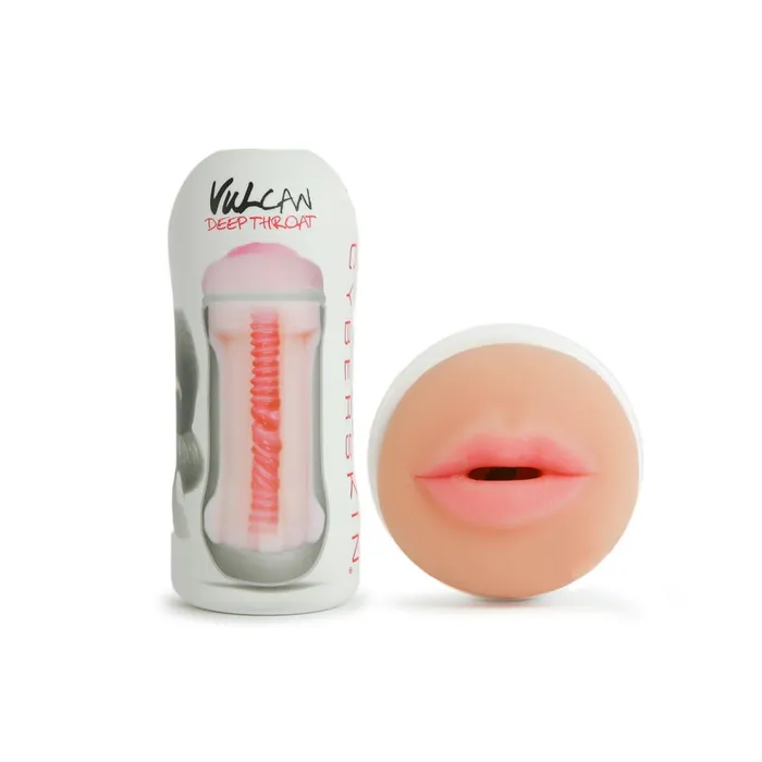 Topco Male Sex Toys Cyberskin Vulcan Deep Throat