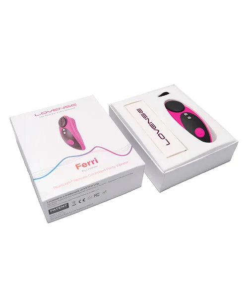Vibrators Hytto Pte Ltd Lovense Ferri Panty Vibe Pink