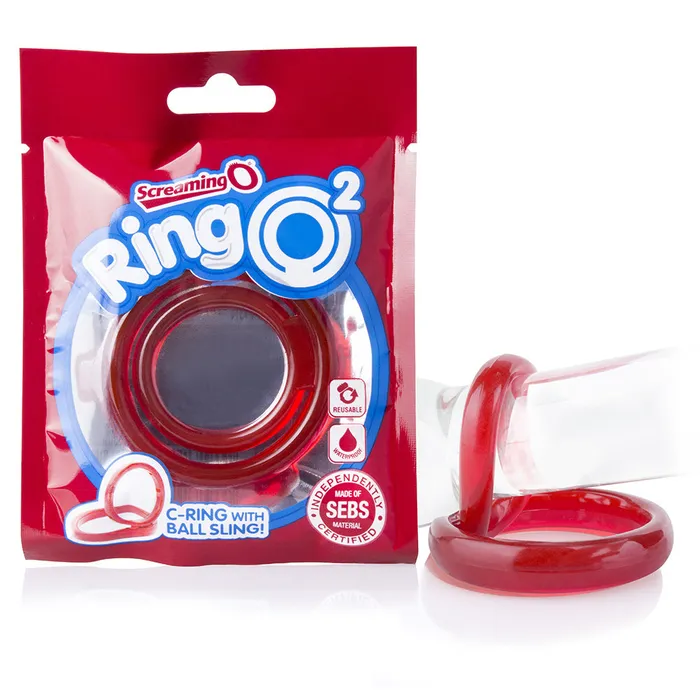 Vibrators Screaming O RingO2 Red Screaming O