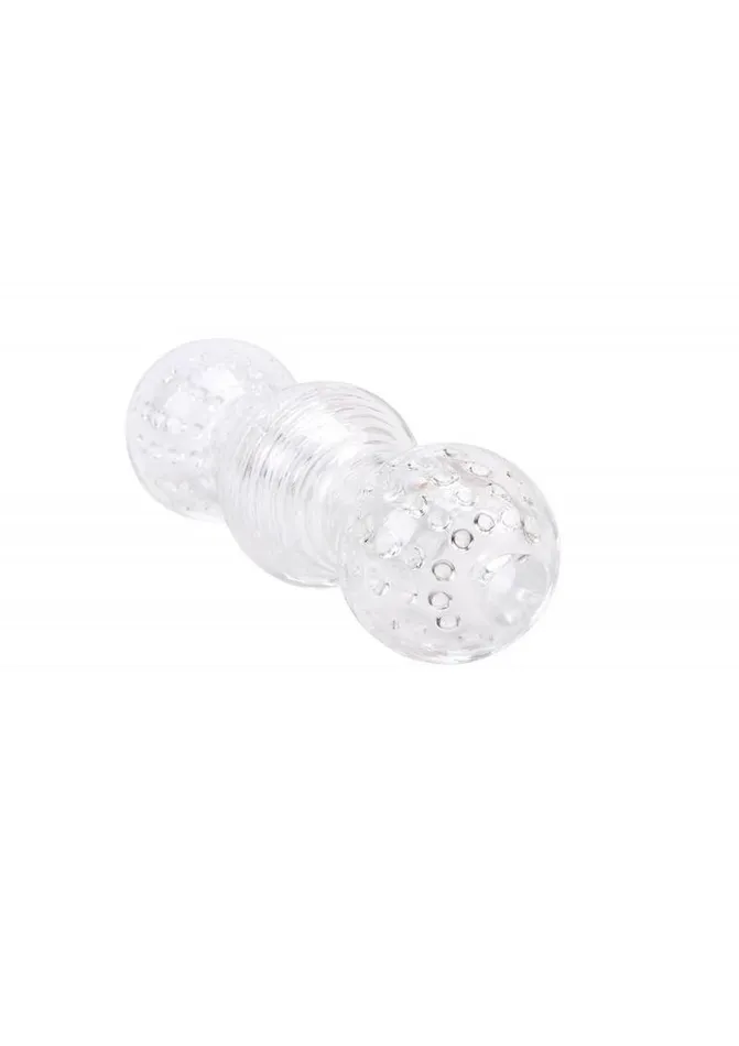 Wet Dreams Wet Dreams Crystal Voyeur Series Big Balls Stroker Sleeve Masturbator Male Sex Toys