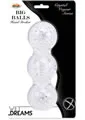 Wet Dreams Wet Dreams Crystal Voyeur Series Big Balls Stroker Sleeve Masturbator Male Sex Toys