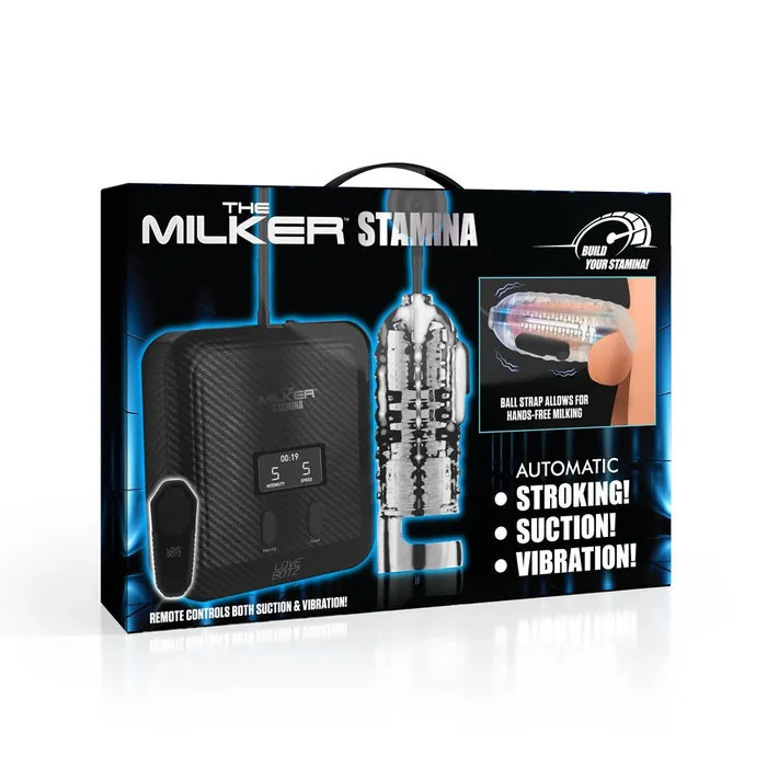XR Brands Male Sex Toys LoveBotz The Milker Stamina Mains Powered Milking Masturbator XR Brands Male Sex Toys LoveBotz The Milker Stamina Mains Powered Milking Masturbator