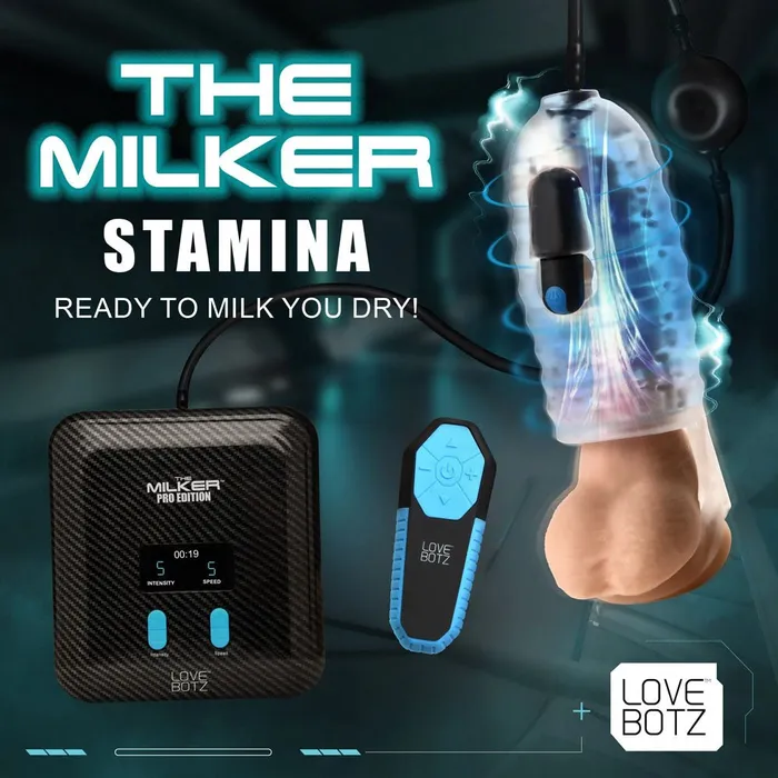 XR Brands Male Sex Toys LoveBotz The Milker Stamina Mains Powered Milking Masturbator XR Brands Male Sex Toys LoveBotz The Milker Stamina Mains Powered Milking Masturbator