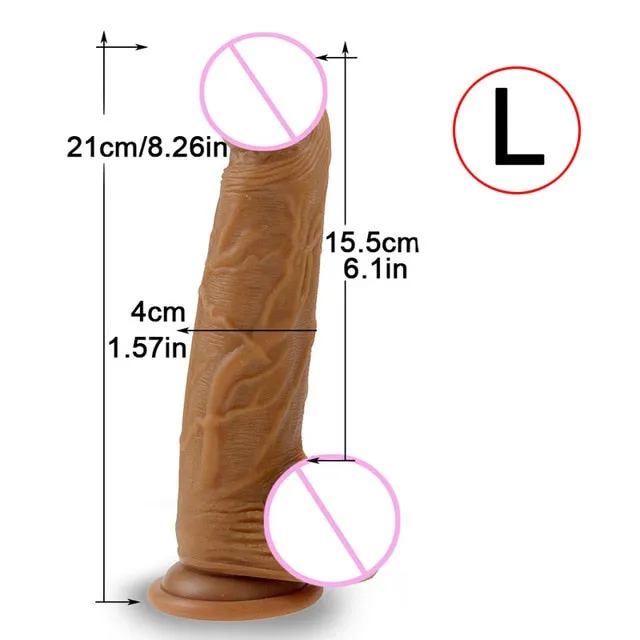 69shadesofplay Female Sex Toys Skin feeling Realistic Dildo soft material Huge Big Penis With Suction Cup Sex Toys for Woman Strapon Female Masturbation 69shadesofplay Female Sex Toys Skin feeling Realistic Dildo soft material Huge Big Penis With Suction Cup Sex Toys for Woman Strapon Female Masturbation