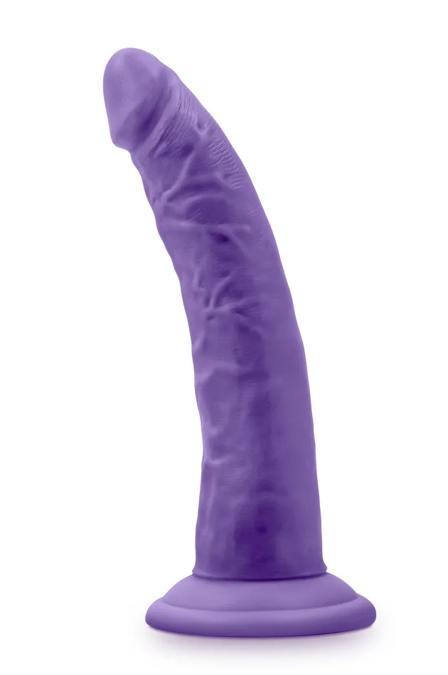 Au Naturel Bold Jack 7 Inch Dildo Purple Blush Novelties Dildos