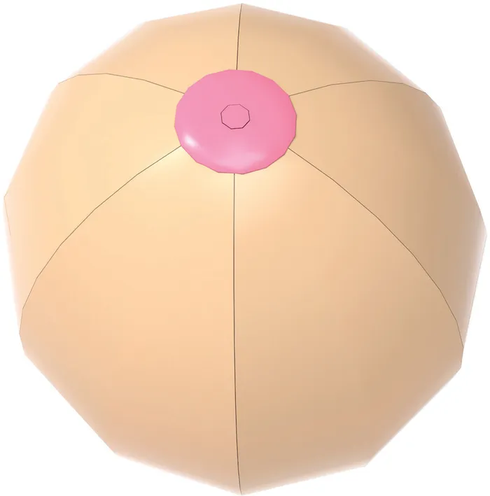 Big Boobie Beach Ball Hott Products Male Sex Toys