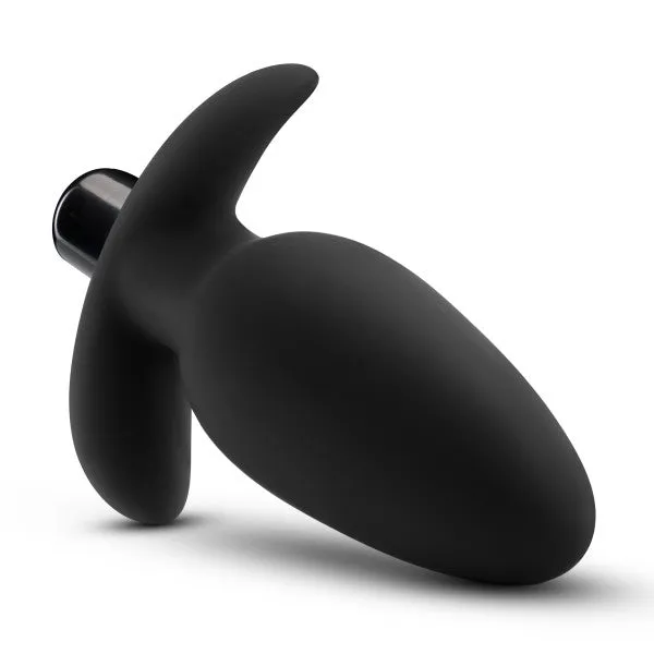 Blush Novelties Anal Anal Adventures Platinum Silicone Saddle Plug Black