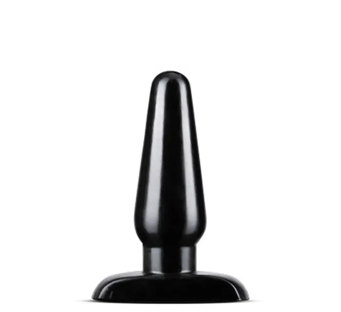 Blush Novelties Male Sex Toys Anal Adventures Basic Anal Plug Medium Black Blush Novelties Male Sex Toys Anal Adventures Basic Anal Plug Medium Black