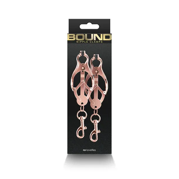 Bound Nipple Clamps C3 Rose Gold Not specified Vibrators