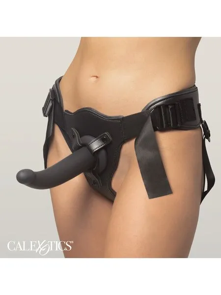 CalExotics Male Sex Toys Onyxxx Support Strap With Silicone Probe
