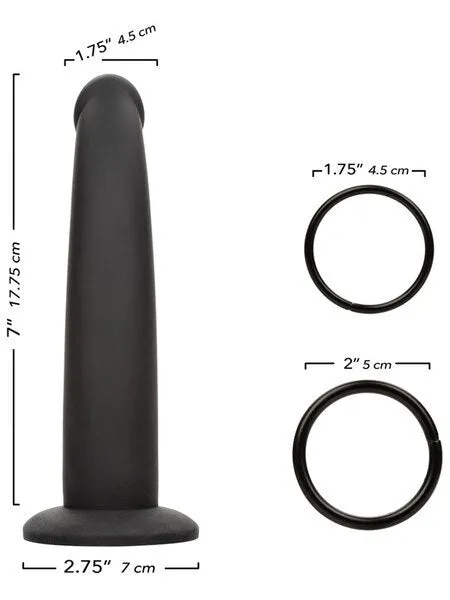 CalExotics Male Sex Toys Onyxxx Support Strap With Silicone Probe