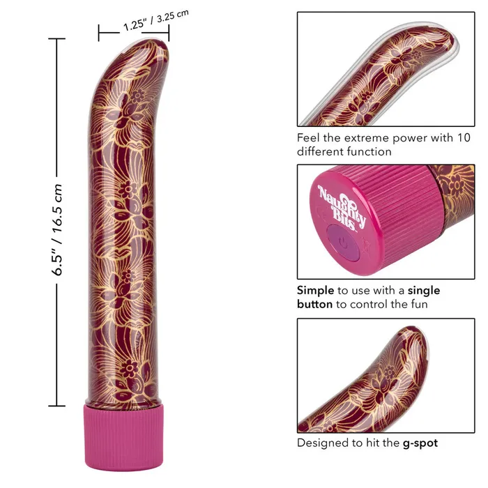 CalExotics Vibrators Naughty Bits Oh My GSpot Vibrator