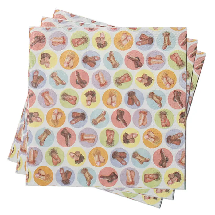 Candyprints Male Sex Toys Candyprints Dirty Napkins Penis Napkins