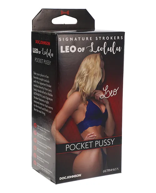 Doc Johnson Novelties Signature Strokers Leo Of Leolulu Ultraskyn Pocket Pussy Vanilla Male Sex Toys Doc Johnson Novelties Signature Strokers Leo Of Leolulu Ultraskyn Pocket Pussy Vanilla Male Sex Toys