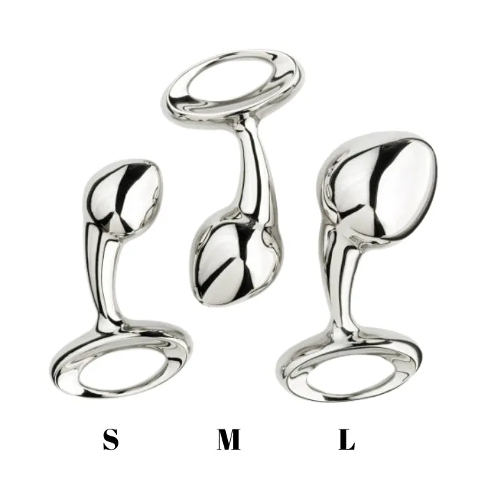 ENT Male Sex Toys Njoy Pure Stainless Steel Anal Plug Large