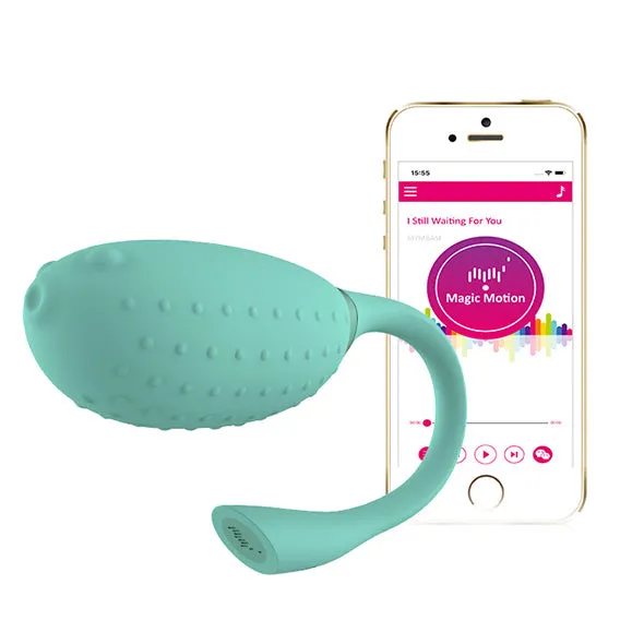 Female Sex Toys Magic Motion Fugu Green Clitoral Vibe Remote Control Magic Motion