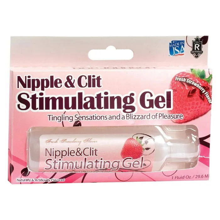 HON Couples Nipple Clit Stimulating Gel Strawberry