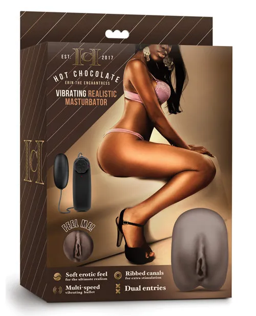 Hot Chocolate Erin The Enchantress Vibrating Realistic Masturbator Blush Novelties Male Sex Toys Hot Chocolate Erin The Enchantress Vibrating Realistic Masturbator Blush Novelties Male Sex Toys