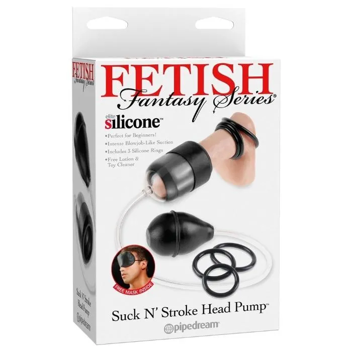 Lady Jane Male Sex Toys Fetish Fantasy Series Suck N Stroke Penis Pump