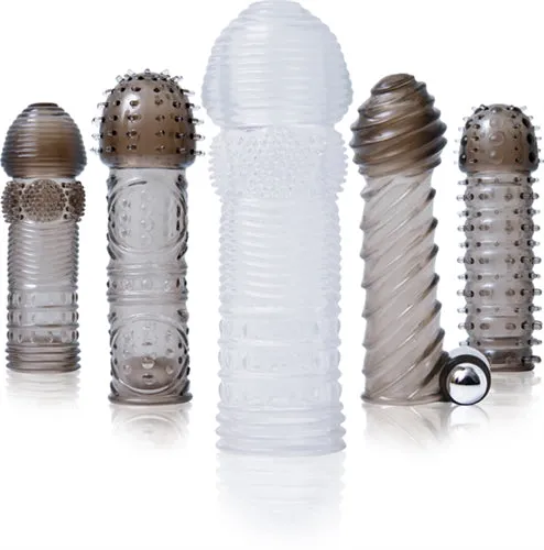 Male Sex Toys Adam and Eve Adam and Eve Vibrating Penis Sleeve Kit