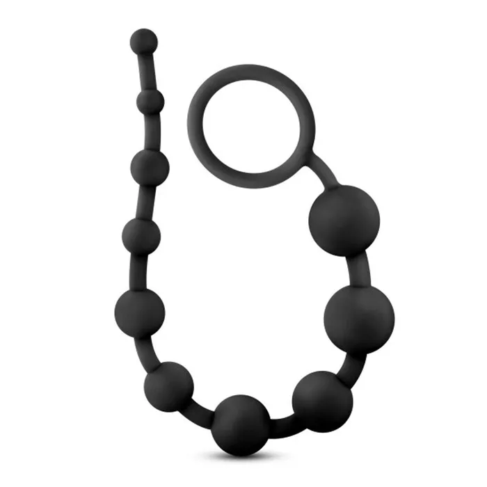 Male Sex Toys Blush Novelties Anal Adventures Platinum Silicone 10 Anal Beads Black Male Sex Toys Blush Novelties Anal Adventures Platinum Silicone 10 Anal Beads Black