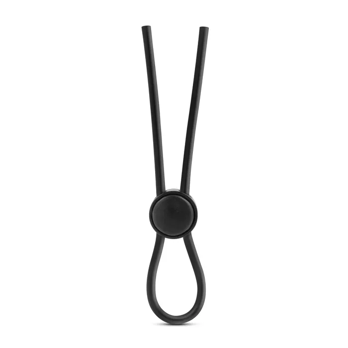 Male Sex Toys Blush Novelties Stay Hard Silicone Loop Cock Ring Black