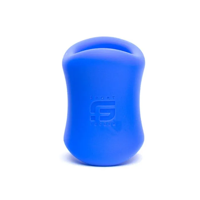 Male Sex Toys DUS Ergo Balls Cock Ring Blue 50mm