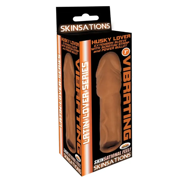 Male Sex Toys HON Skinsation Husky Lover Latin 7 inch Penis Sleeve