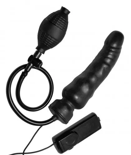 Male Sex Toys Masters Ravage Vibrating Inflatable Penis XR Brands Master Series