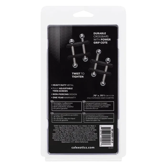 Male Sex Toys Nipple Grips Power Grip Crossbar Vices California Exotic Novelties Male Sex Toys Nipple Grips Power Grip Crossbar Vices California Exotic Novelties