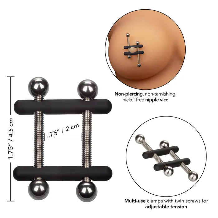 Male Sex Toys Nipple Grips Power Grip Crossbar Vices California Exotic Novelties Male Sex Toys Nipple Grips Power Grip Crossbar Vices California Exotic Novelties